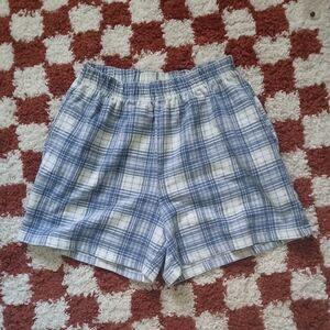 Vintage 90s Plaid Shorts